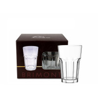 CONJ. DE COPOS BRIMONT ALTO 440ML C/4PÇS MR337